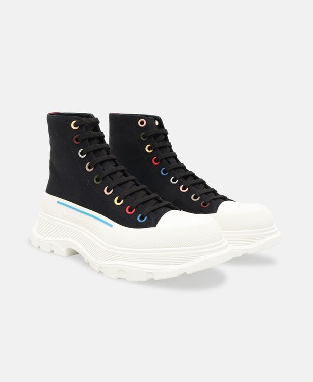 Alexander McQueen Chunky hi-top sneaker Tread Slick