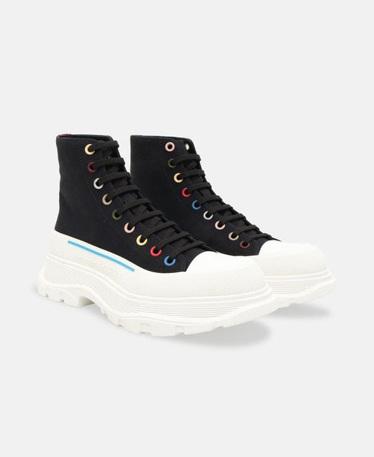Alexander McQueen Chunky hi-top sneaker Tread Slick