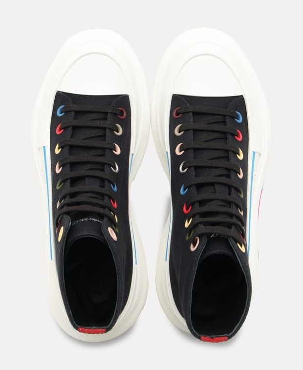 Alexander McQueen Chunky hi-top sneaker Tread Slick