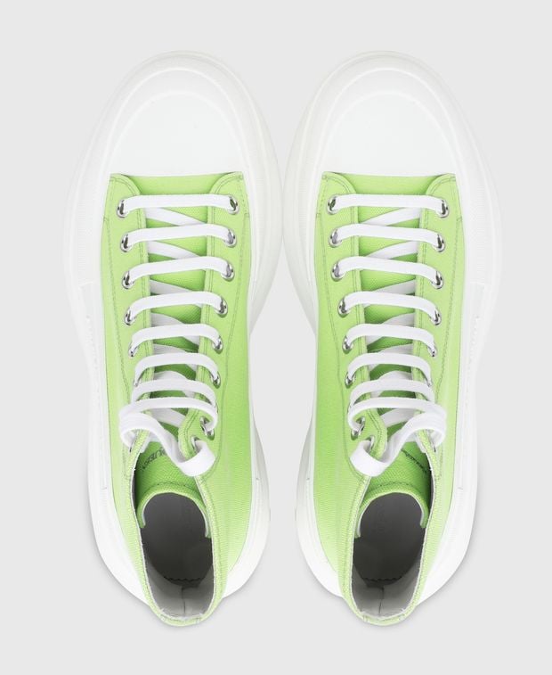 Alexander McQueen Chunky hi-top sneaker Tread slick
