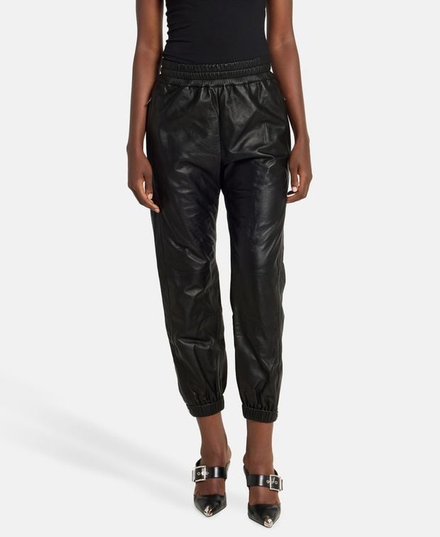 Alexander McQueen Leather trousers