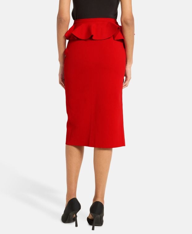 Alexander McQueen Knitted skirt