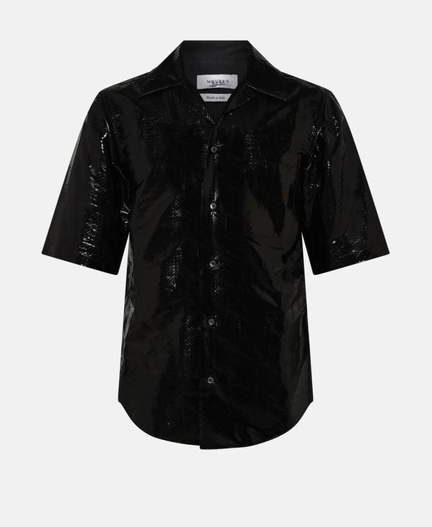 Alexander McQueen Silk-blend shirt