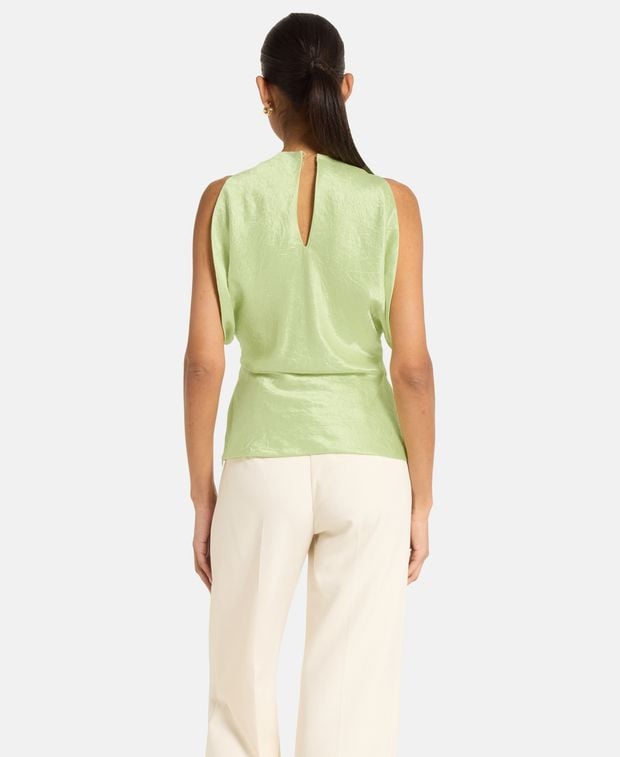 Alexander McQueen Satin shirt blouse
