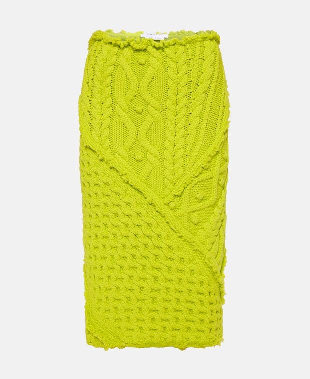 Alexander McQueen Wool skirt