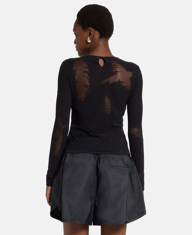 Alexander McQueen Silk-blend pullover