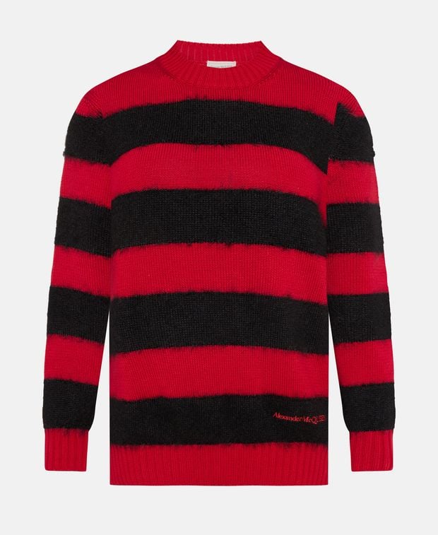 Alexander McQueen Wool-silk blend pullover