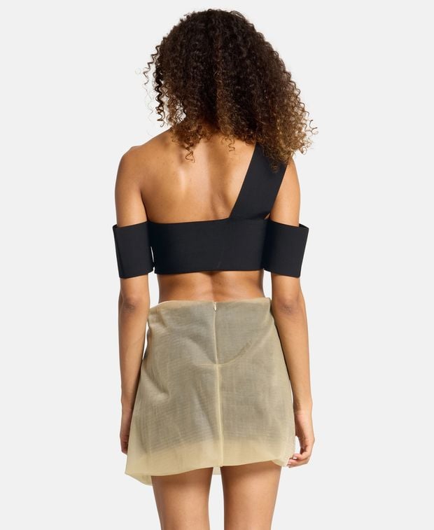 Alexander McQueen One shoulder top