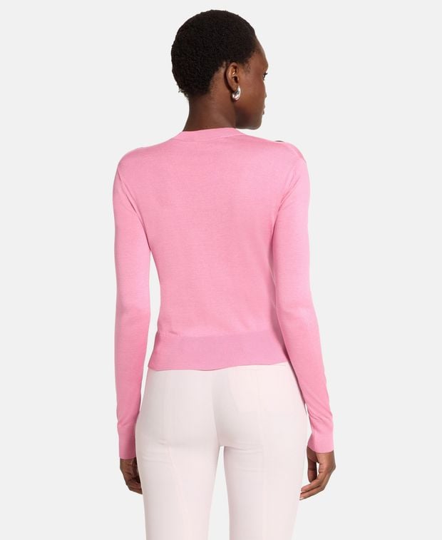 Alexander McQueen Silk-blend pullover