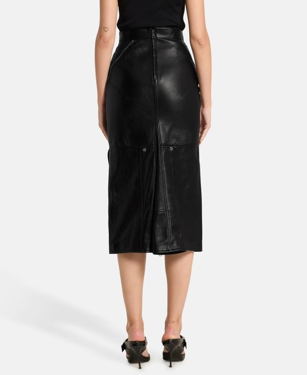Alexander McQueen Leather skirt