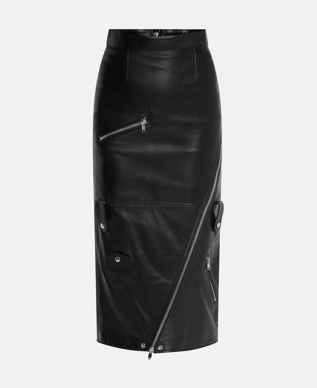 Alexander McQueen Leather skirt