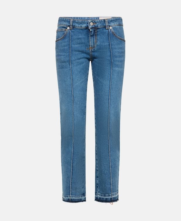 Alexander McQueen Cropped jeans Bumster