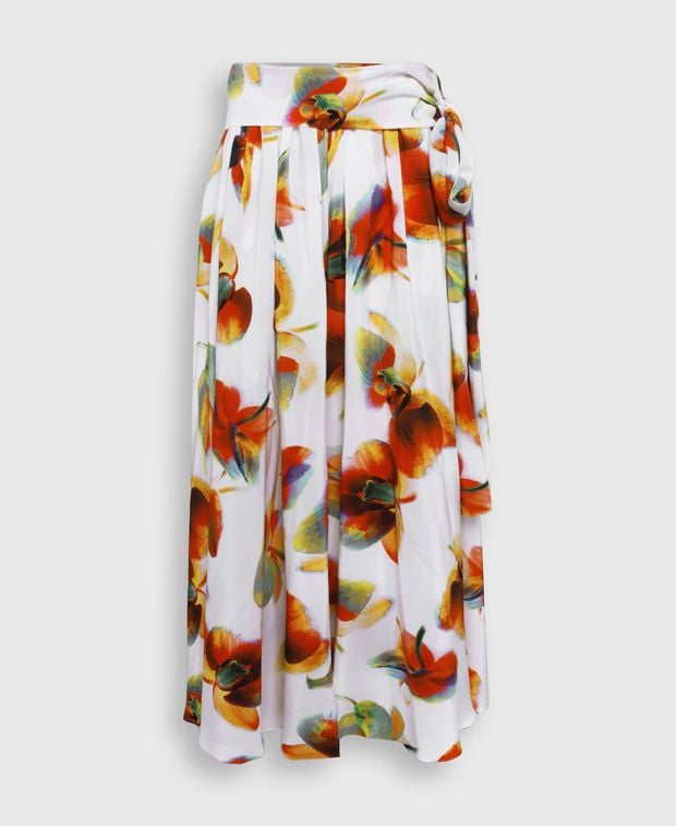 Alexander McQueen Silk skirt