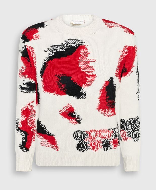 Alexander McQueen Wool-blend pullover