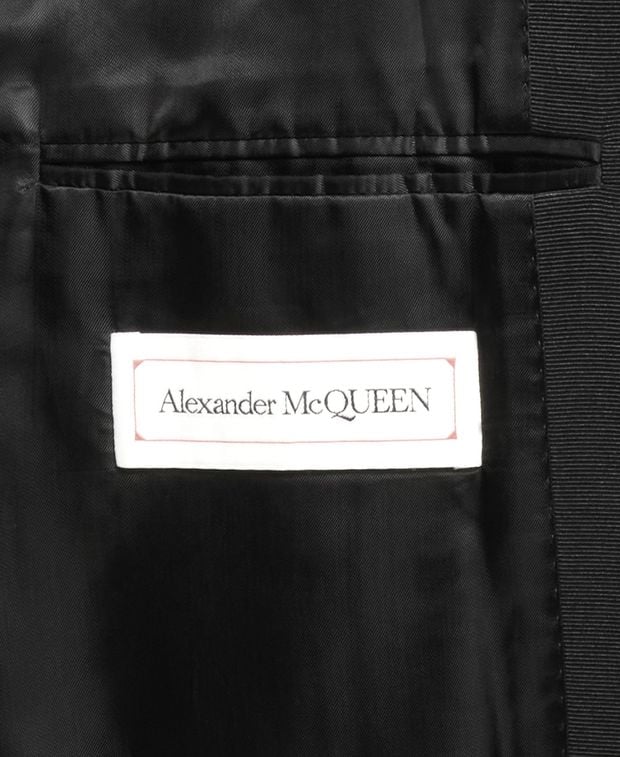 Alexander McQueen Wool-blend suit jacket