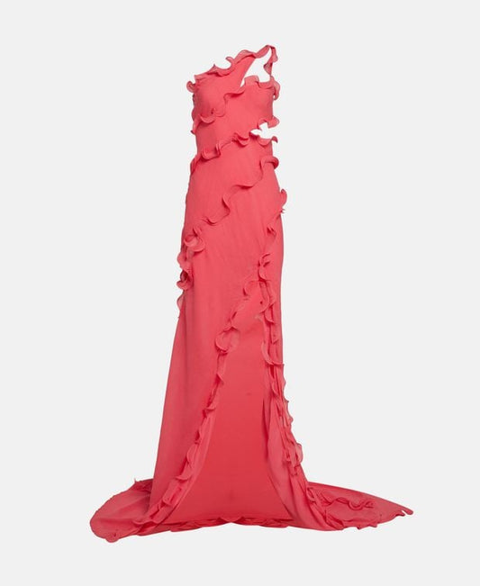 CULT GAIA Silk-blend dress Micola