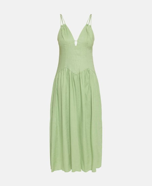 CULT GAIA Linen-blend dress Darcey