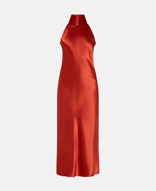 Galvan Satin dress Sienna