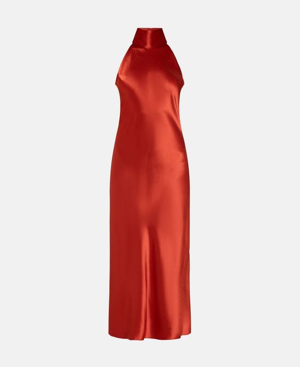 Galvan Satin dress Sienna