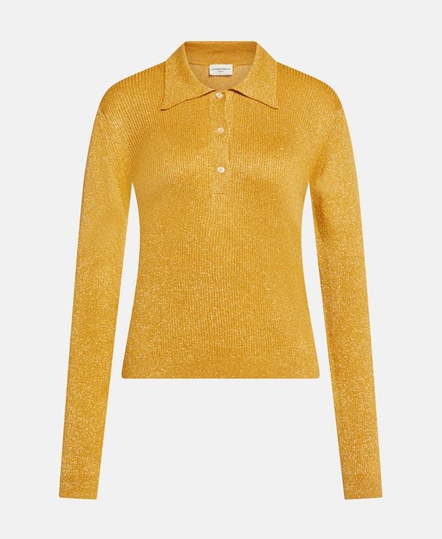 Officine Générale Knitted polo shirt Jana