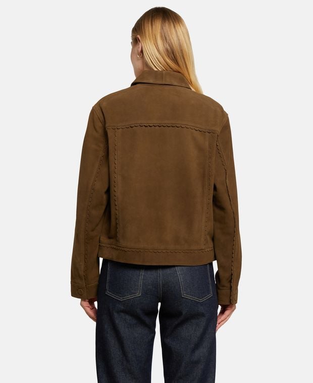 Officine Générale Leather jacket Dewi