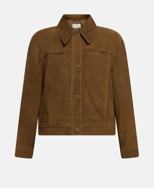 Officine Générale Leather jacket Dewi