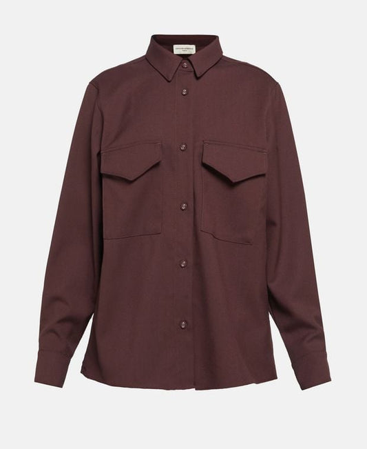 Officine Générale Wool shacket Bonnia