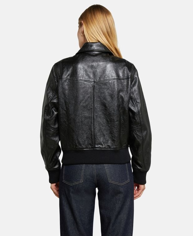Officine Générale Leather jacket Hera
