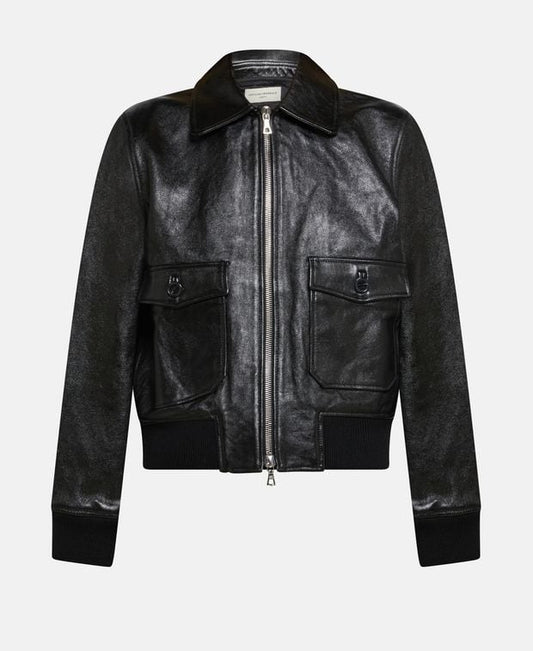 Officine Générale Leather jacket Hera