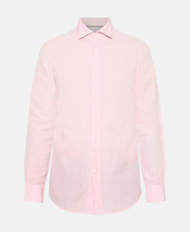Brunello Cucinelli Linen-blend shirt