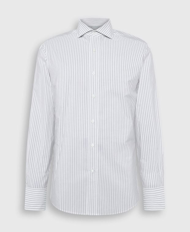 Brunello Cucinelli Long-sleeved shirt - slim fit