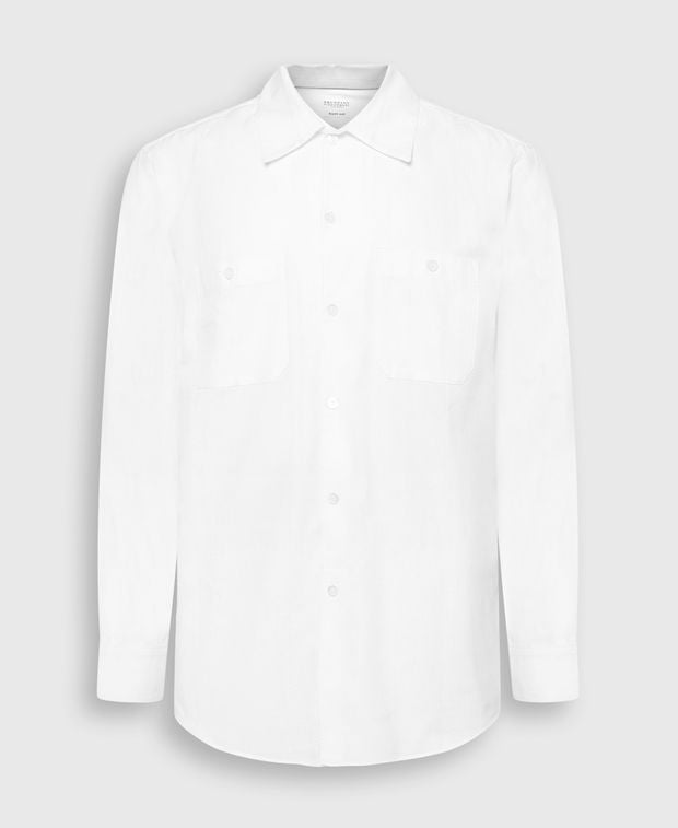 Brunello Cucinelli Long-sleeved shirt - easy fit
