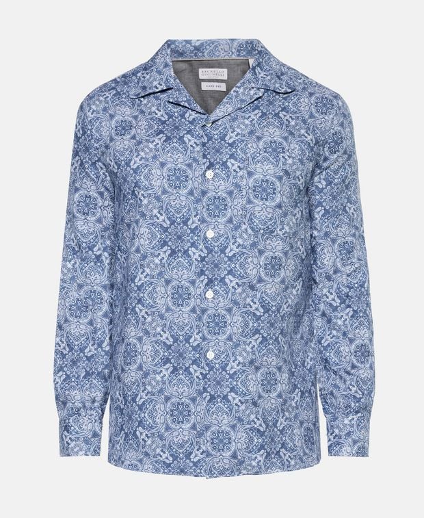 Brunello Cucinelli Long-sleeved shirt - easy fit