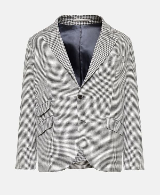 Brunello Cucinelli Linen-blend suit jacket