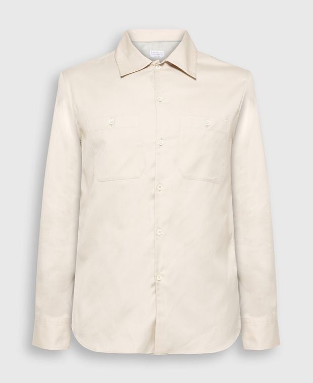 Brunello Cucinelli Long-sleeved shirt - easy fit