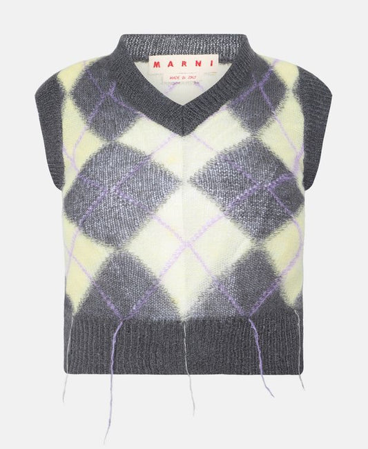 Marni Wool-blend sleeveless pullover