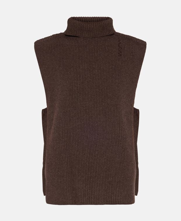 Marni Sleeveless rollneck wool jumper