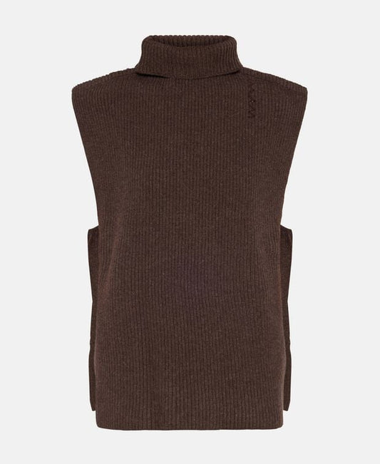 Marni Sleeveless rollneck wool jumper