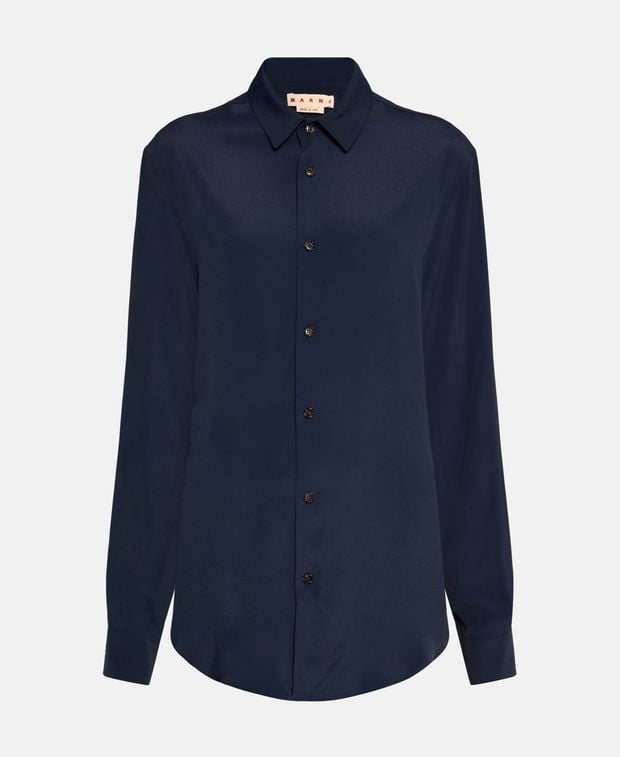Marni Silk-blend blouse Cama