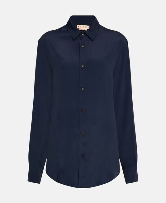 Marni Silk-blend blouse Cama