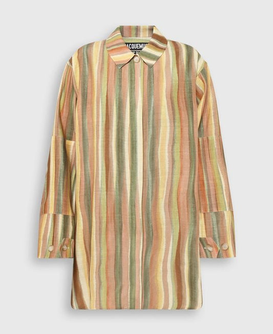 Jacquemus Silk-blend blouse Loya