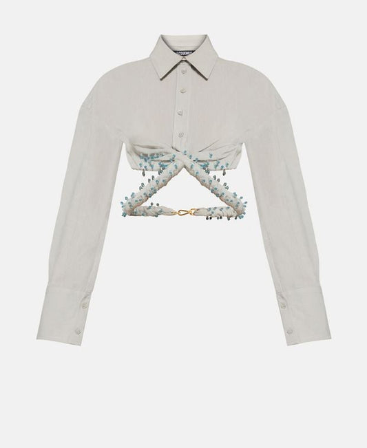 Jacquemus Leisure blouse Perli