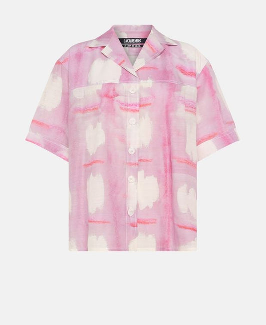 Jacquemus Silk-blend blouse Vallena