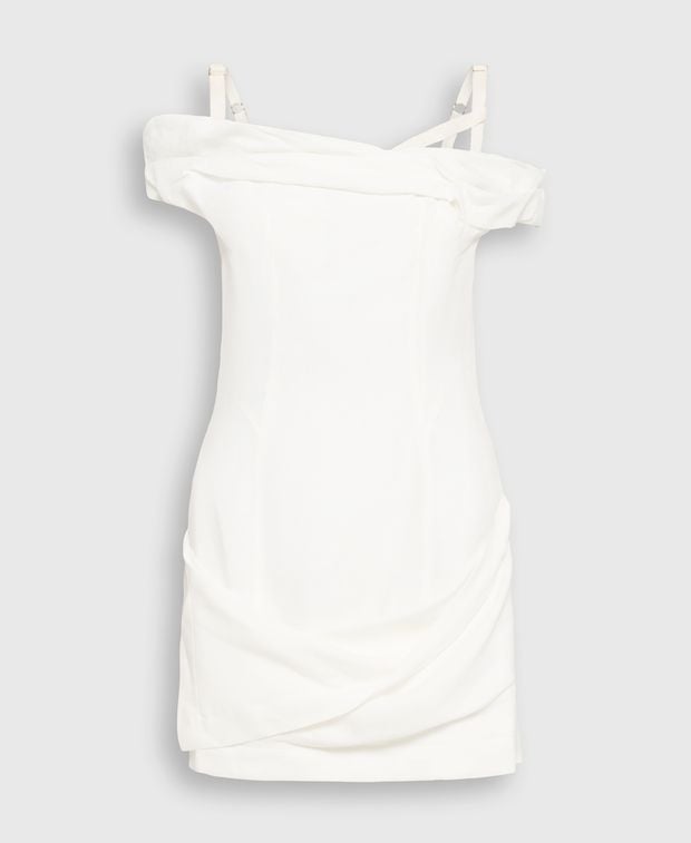 Jacquemus Linen-blend dress