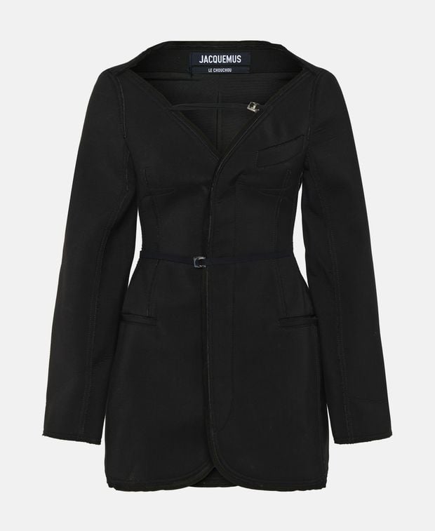 Jacquemus Wool-blend jacket La Robe Peplo