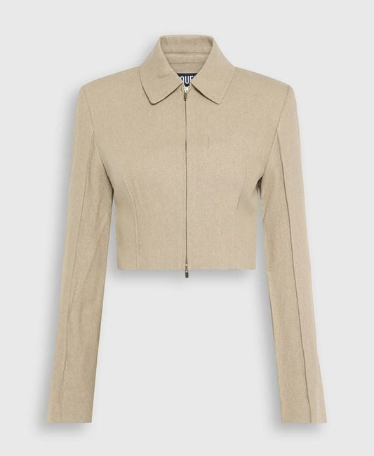Jacquemus Linen jacket La Veste Limao