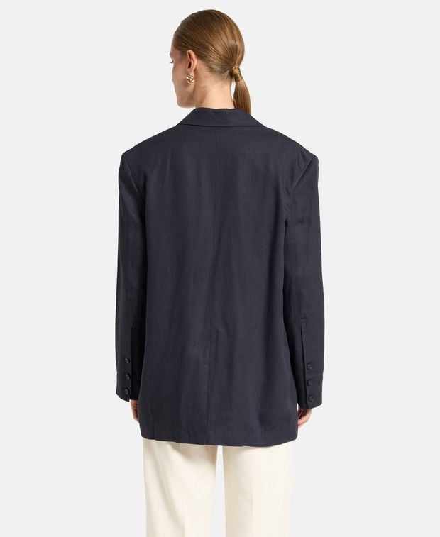 Jacquemus Linen-blend blazer