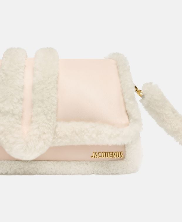 Jacquemus Leather shoulder bag Le Bambimou Doux