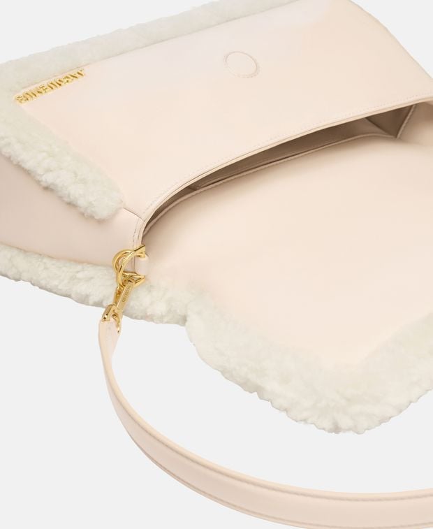 Jacquemus Leather shoulder bag Le Bambimou Doux