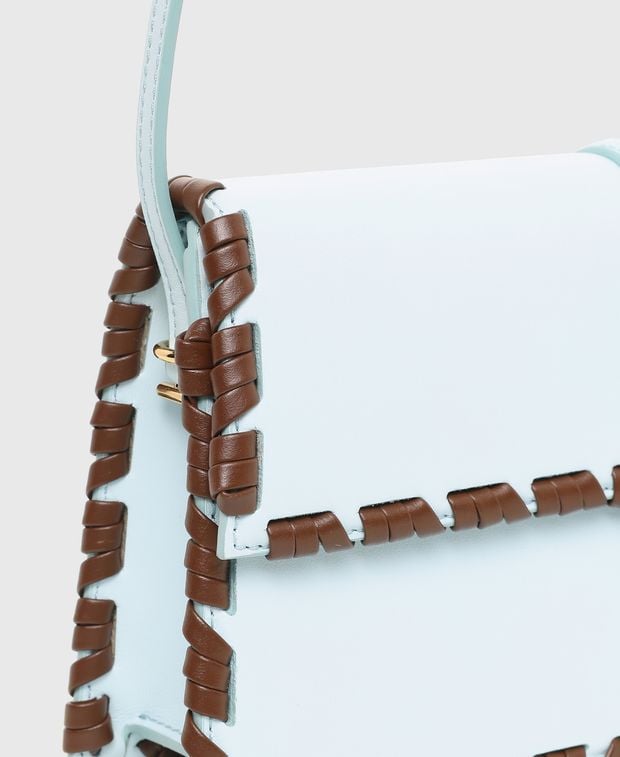 Jacquemus Leather shoulder bag Le Bambino